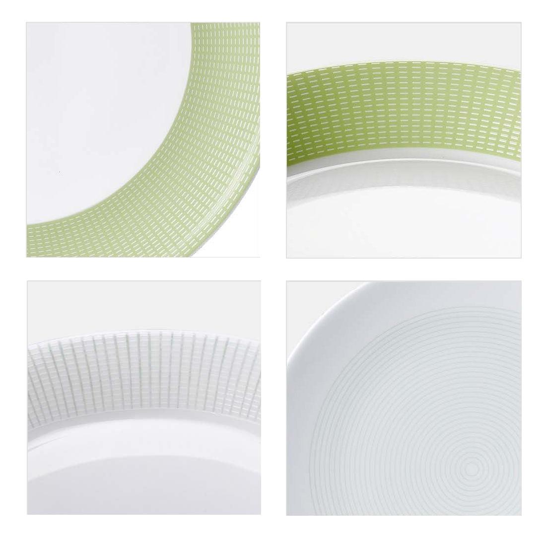 Lime 36-Piece Bone China Dinnerware Set for Six | Made in Korea — image 5
