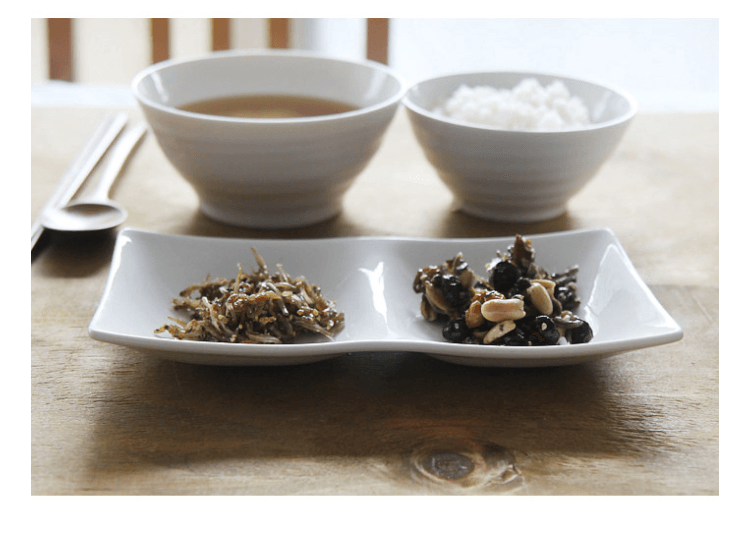 Korean 2-Divided Banchan Plate | Small or Large — image 1