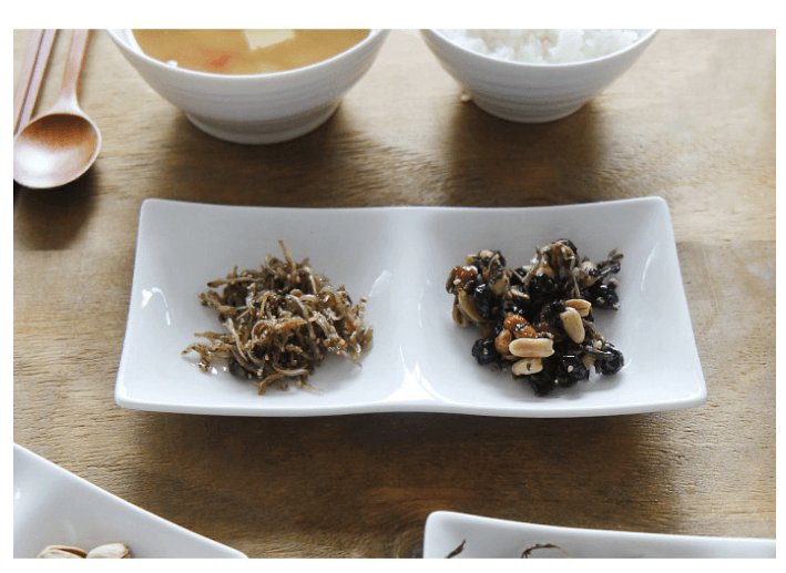 Korean 2-Divided Banchan Plate | Small or Large — image 2