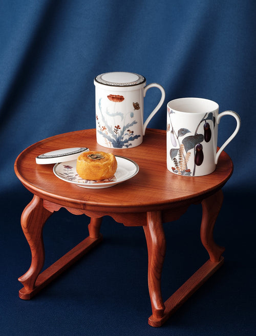 Cho Choong Do Fine Bone China Mug Set with Lids | 4 Pieces — image 2