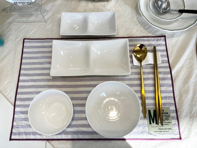 Korean 2-Divided Banchan Plate | Small or Large — image 7