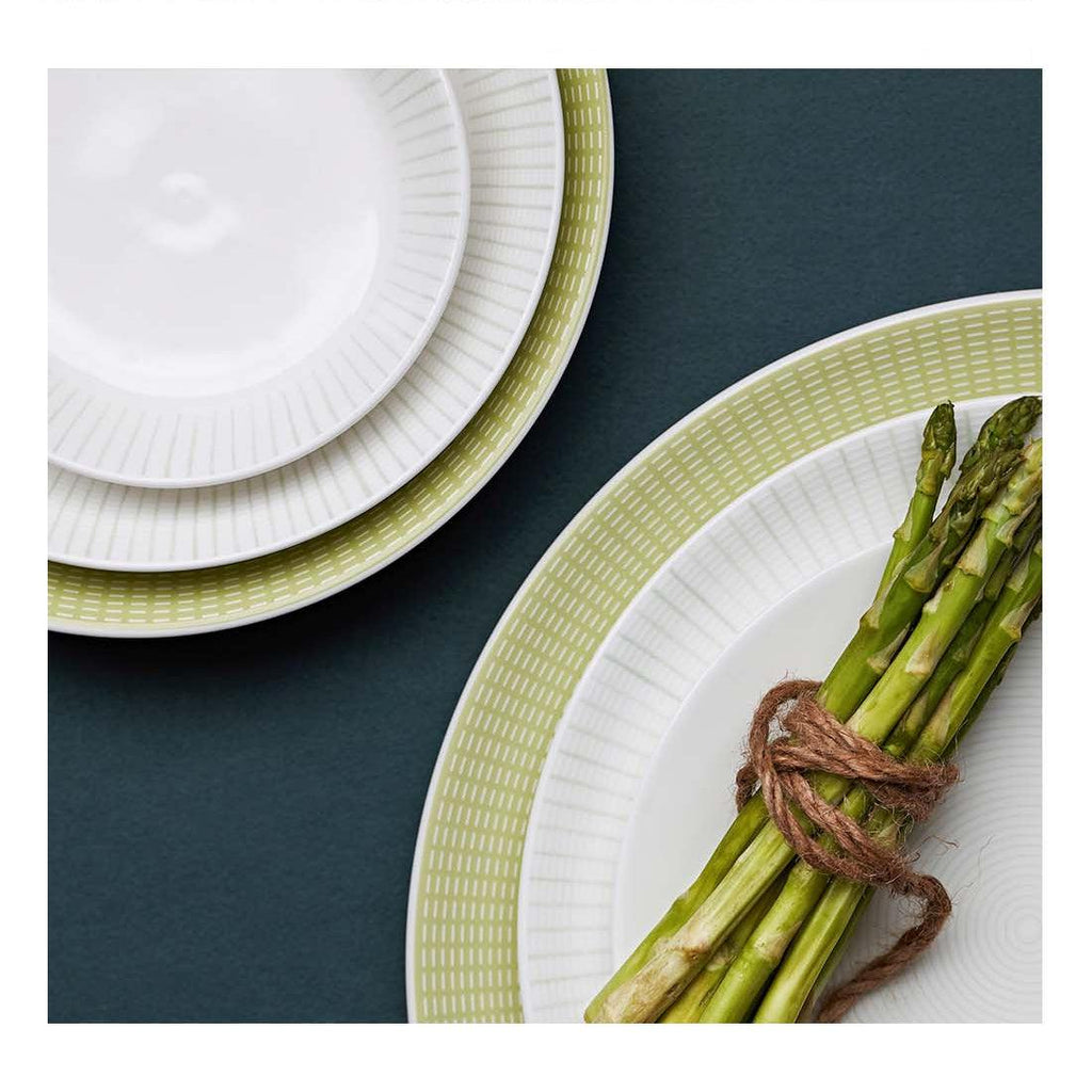 Lime 36-Piece Bone China Dinnerware Set for Six | Made in Korea — image 6