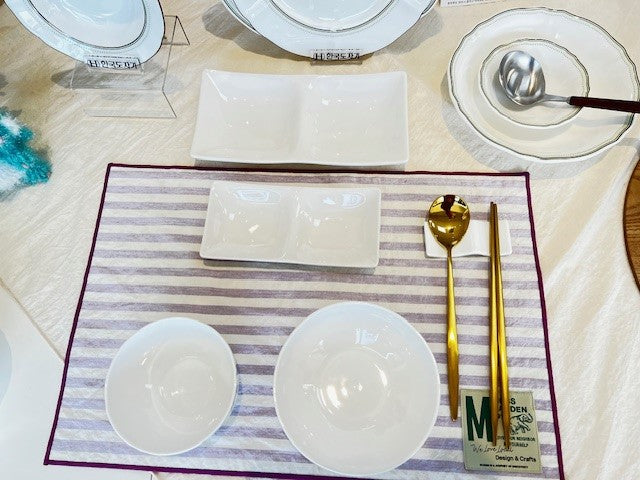 Korean 2-Divided Banchan Plate | Small or Large — image 5