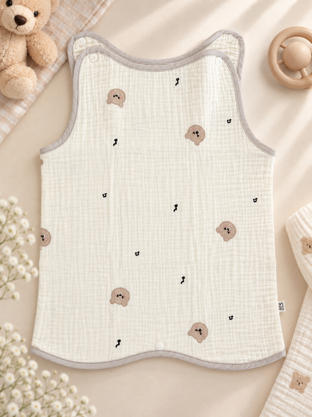 Cotton Toddler Sleep Vest | 2–3 Years
