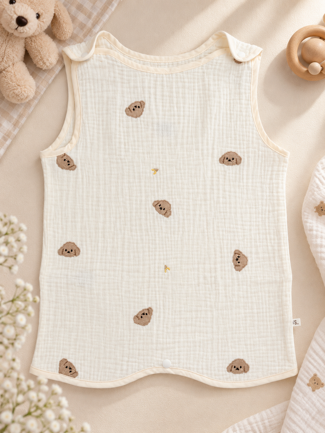 Cotton Toddler Sleep Vest | 2–3 Years