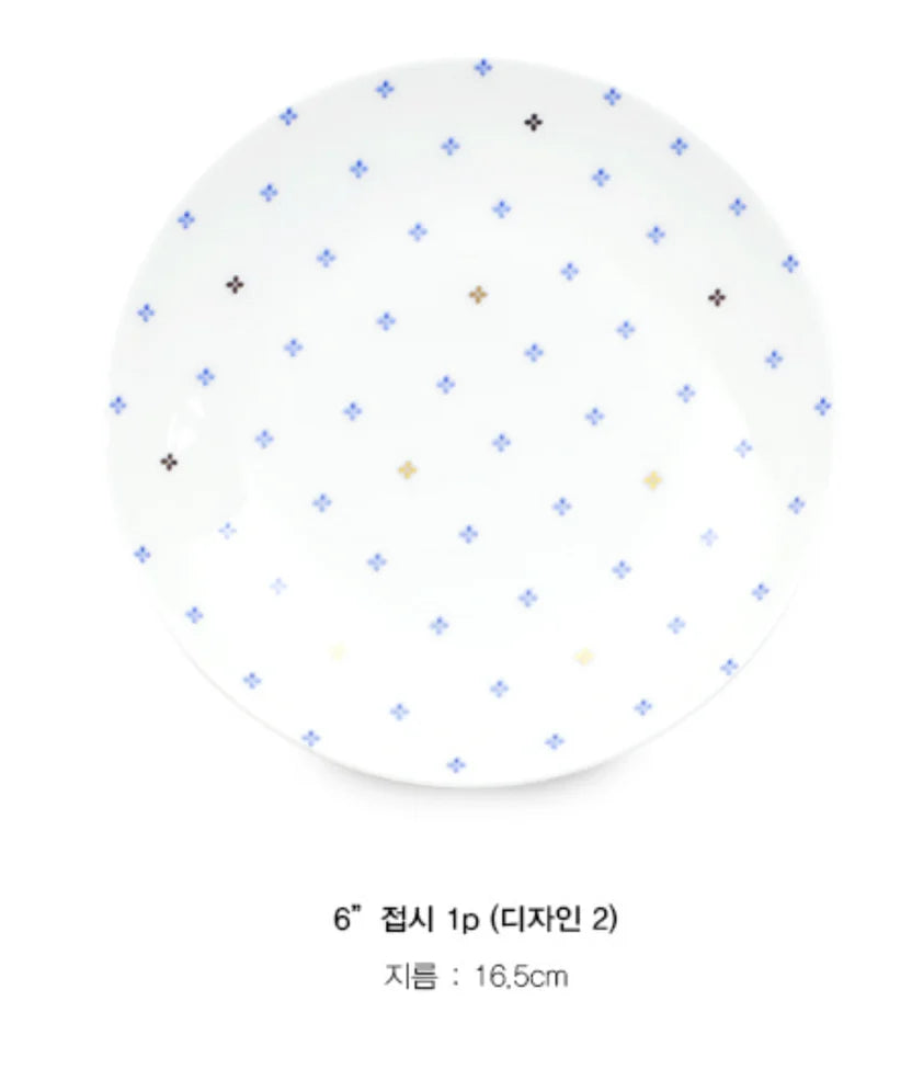Moire 20-Piece Fine Bone China Dinnerware Set | Made in Korea