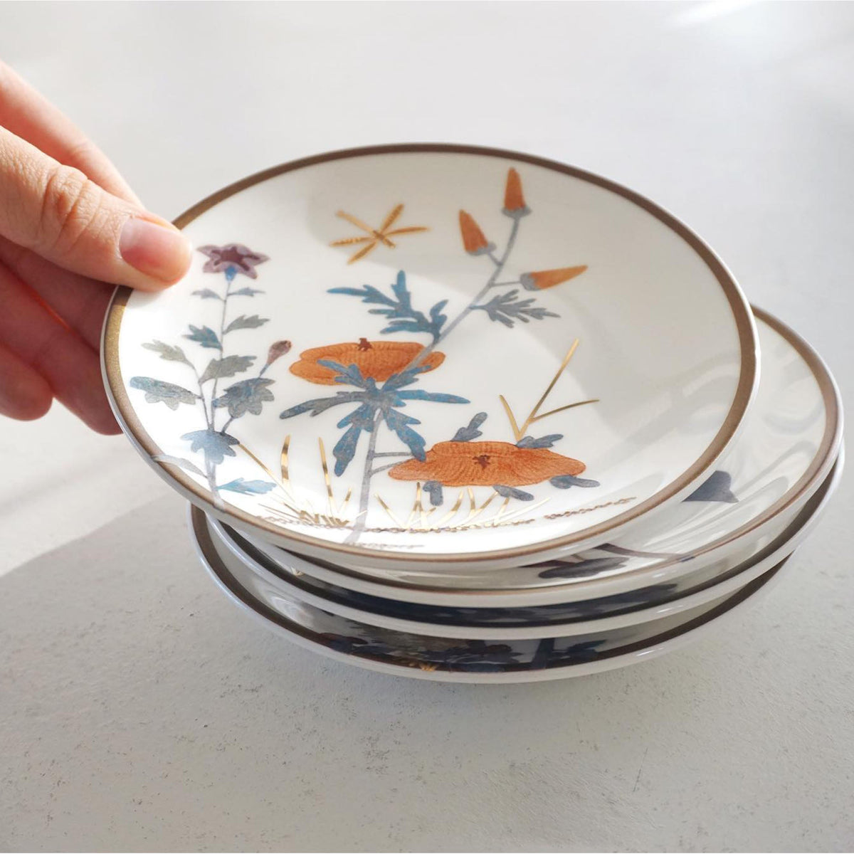 Cho Choong Do 5-Inch Fine Bone China Plate Set | 4 Pieces — image 2