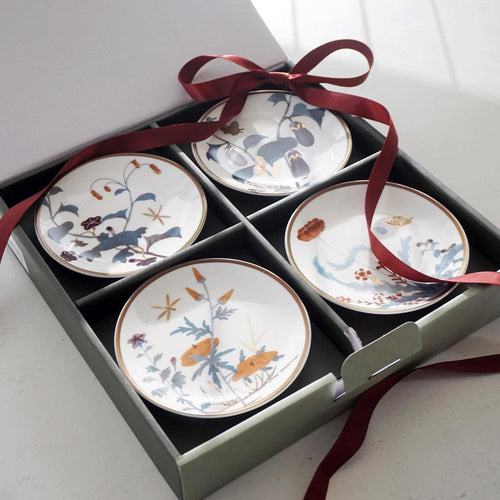 Cho Choong Do 5-Inch Fine Bone China Plate Set | 4 Pieces — image 1