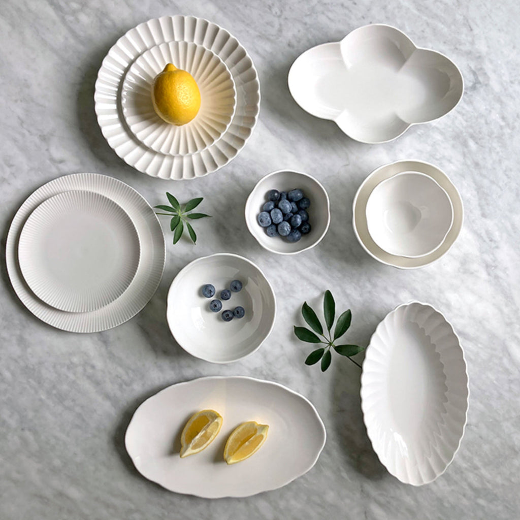 Edel 12-Piece Fine Bone China Dinnerware Set for Two | Made in Korea — image 4