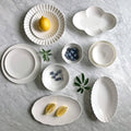 Edel Collection 22-Piece Fine Bone China Dinnerware Set | Made in Korea