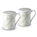 Ciel Vert Fine Bone China Mug Set with Lids | 4 Pieces — image 1