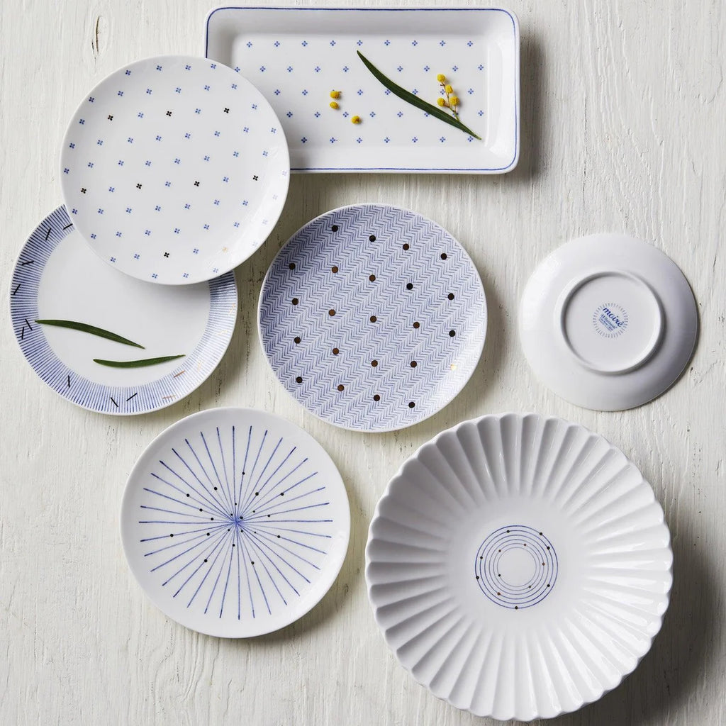 Moire 20-Piece Fine Bone China Dinnerware Set | Made in Korea