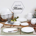 Moire Blanc 20-Piece Fine Bone China Dinnerware Set | Made in Korea — image 1